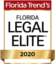 Florida Trend's Florida Legal Elite 2020